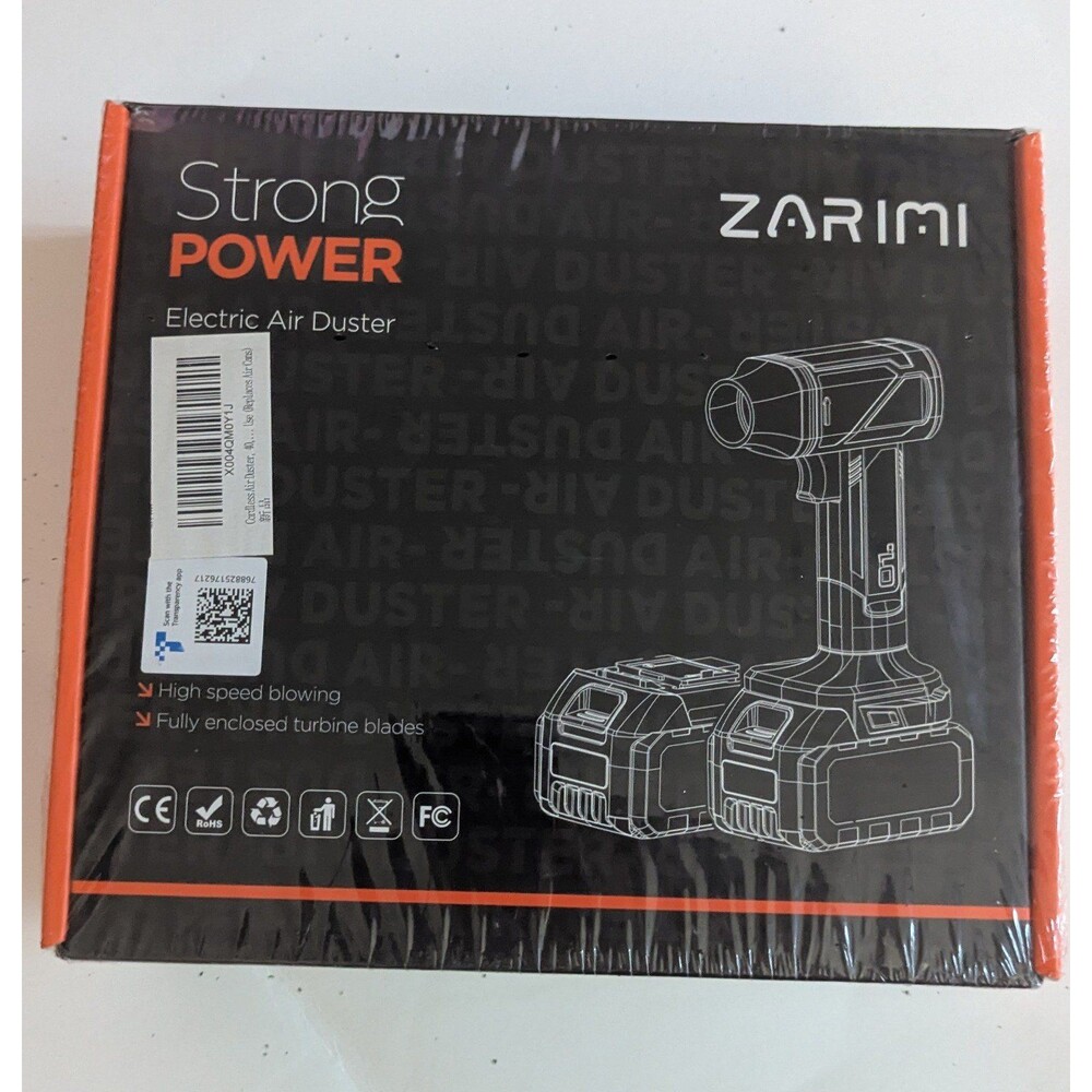 Electric Compressed Air Duster - 32,0000 RPM Rechargeable Cordless Air Blower